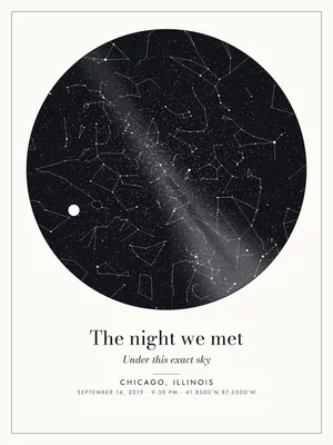 First date star map example
